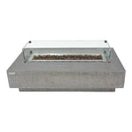 Elementi Fire Hampton Rectangle Concrete Fire Table