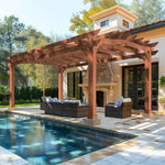 Solid Wood Pergola