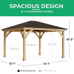 12 X 14 Meridian Gazebo