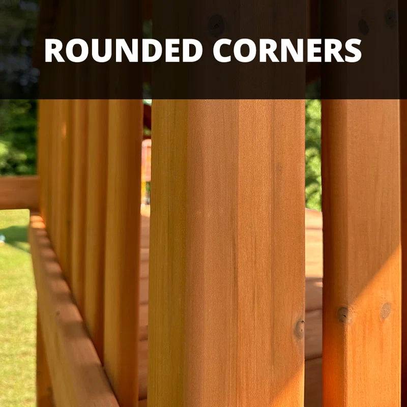 Pioneer Peak best swing sets with Canopy Roof