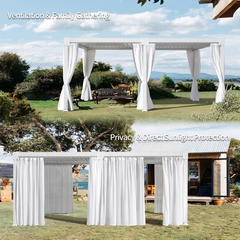 Adjustable Louvered Roof Aluminum Pergola