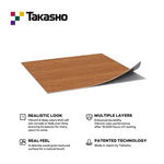 111S Takasho Wood Grain Aluminum Pergola with Adjustable Rainproof Louver