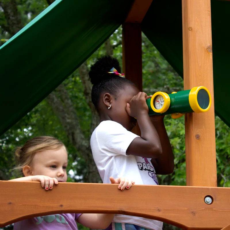Pioneer Peak best swing sets with Canopy Roof