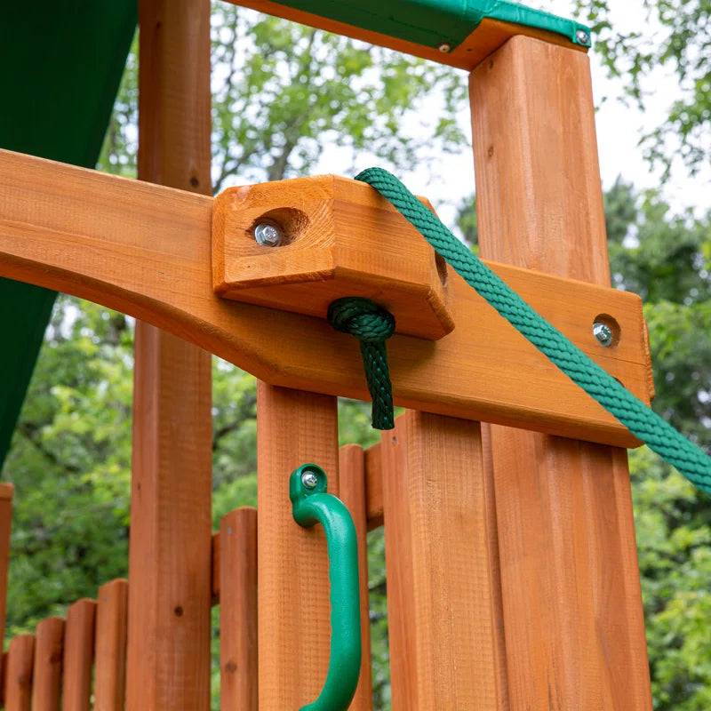 Pioneer Peak best swing sets with Canopy Roof